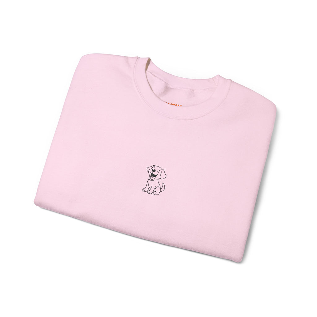 Crewneck Sweatshirt — Dog lovers embroidery