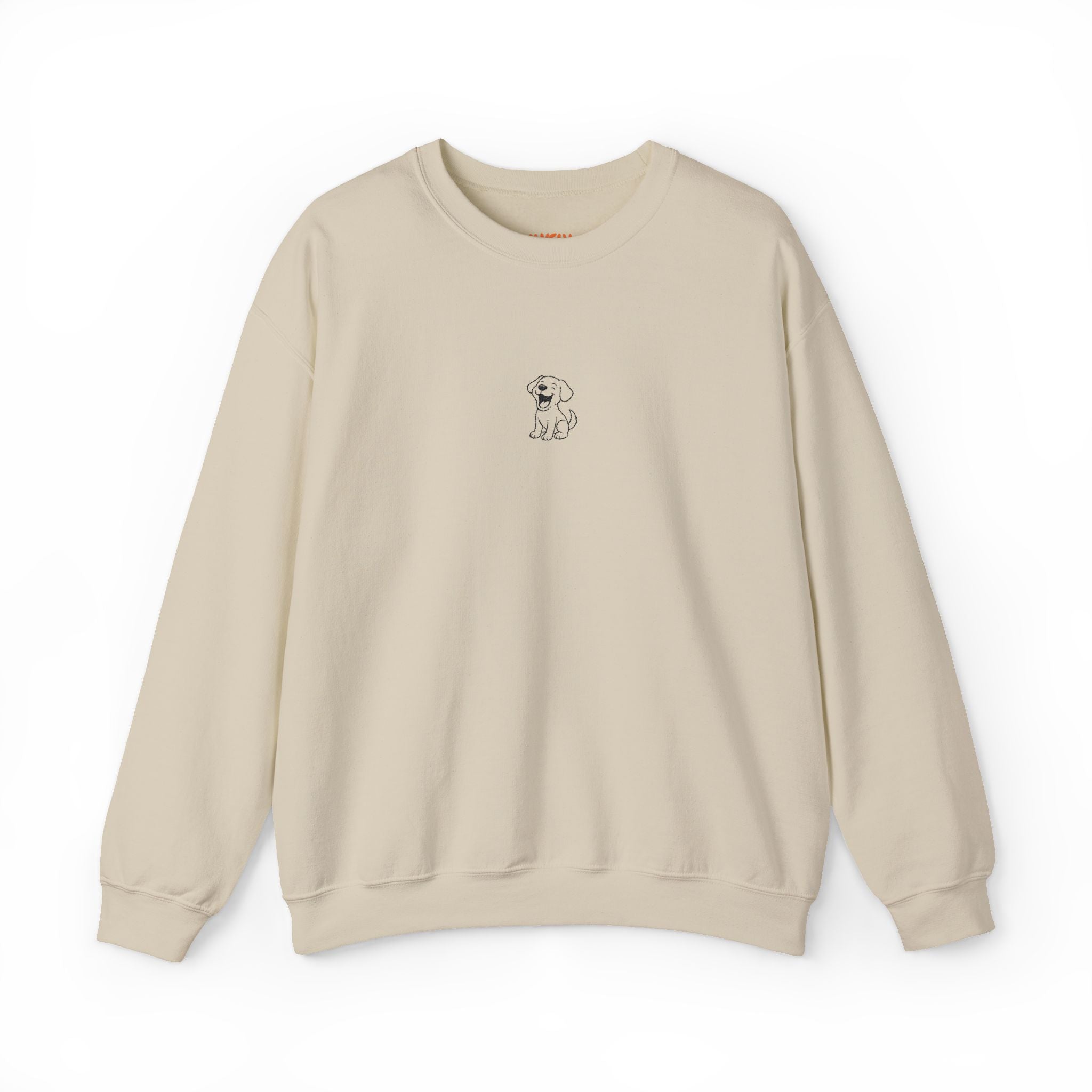 Crewneck Sweatshirt — Dog lovers embroidery