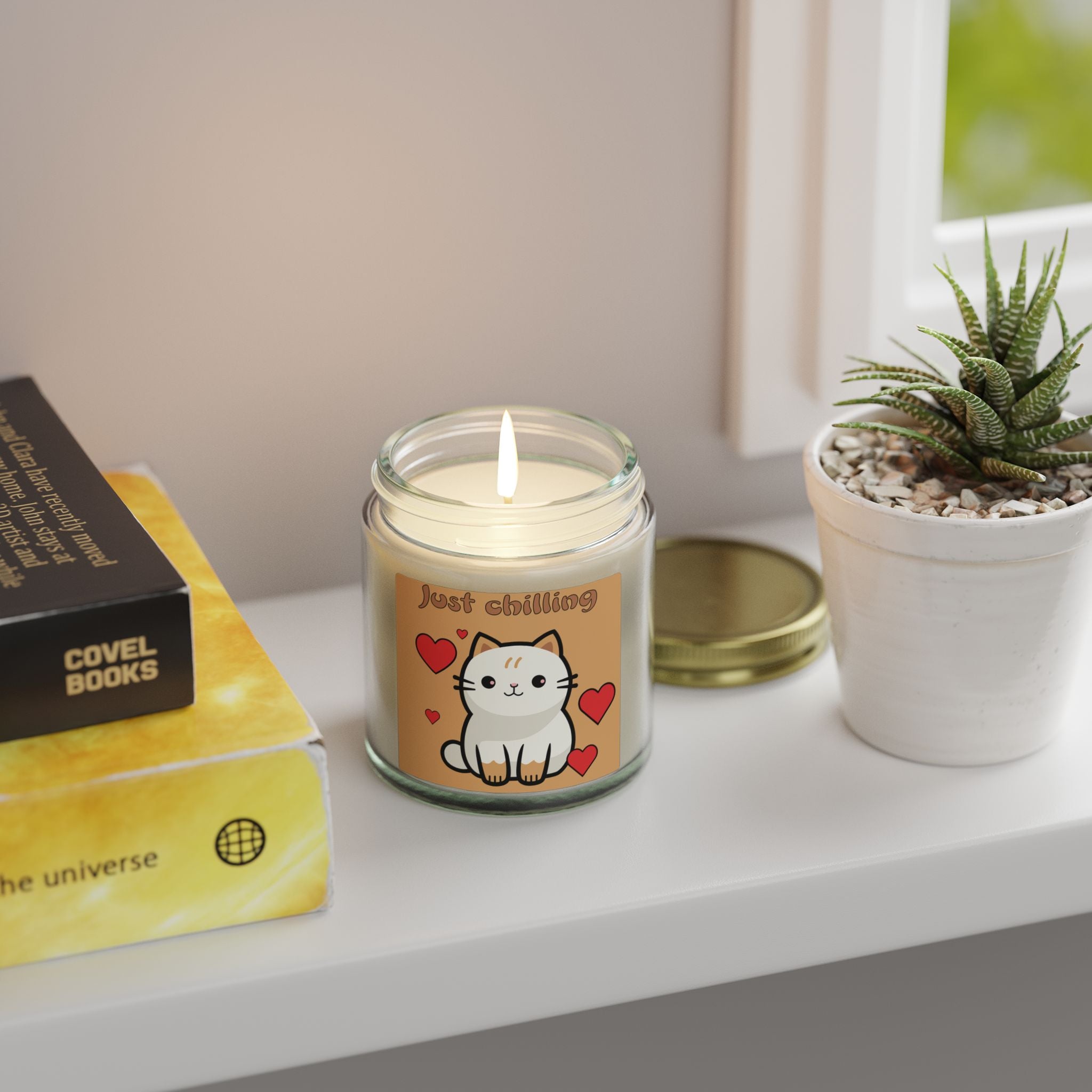 Just Chilling Cat Scented Candle