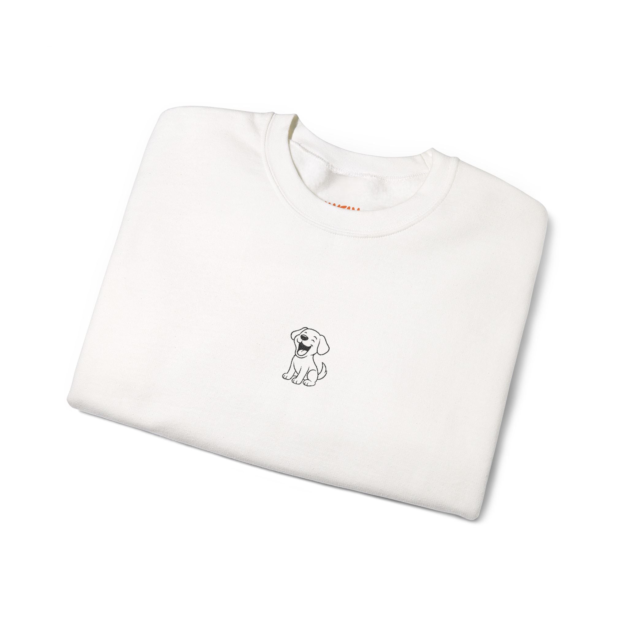 Crewneck Sweatshirt — Dog lovers embroidery