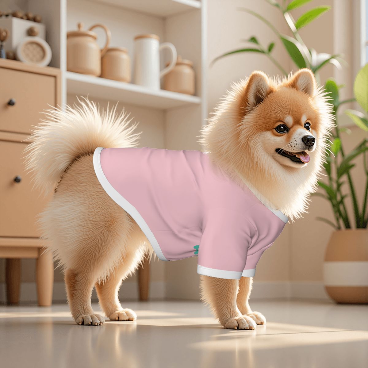 Pet Cotton T-shirt Pink