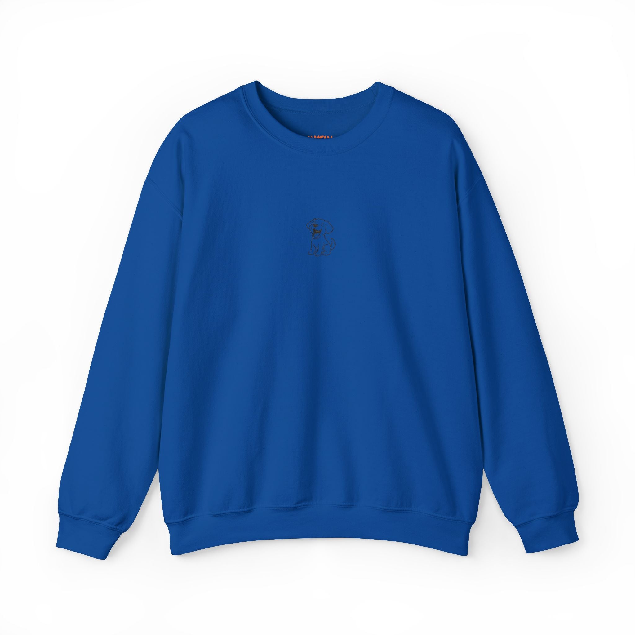 Crewneck Sweatshirt — Dog lovers embroidery