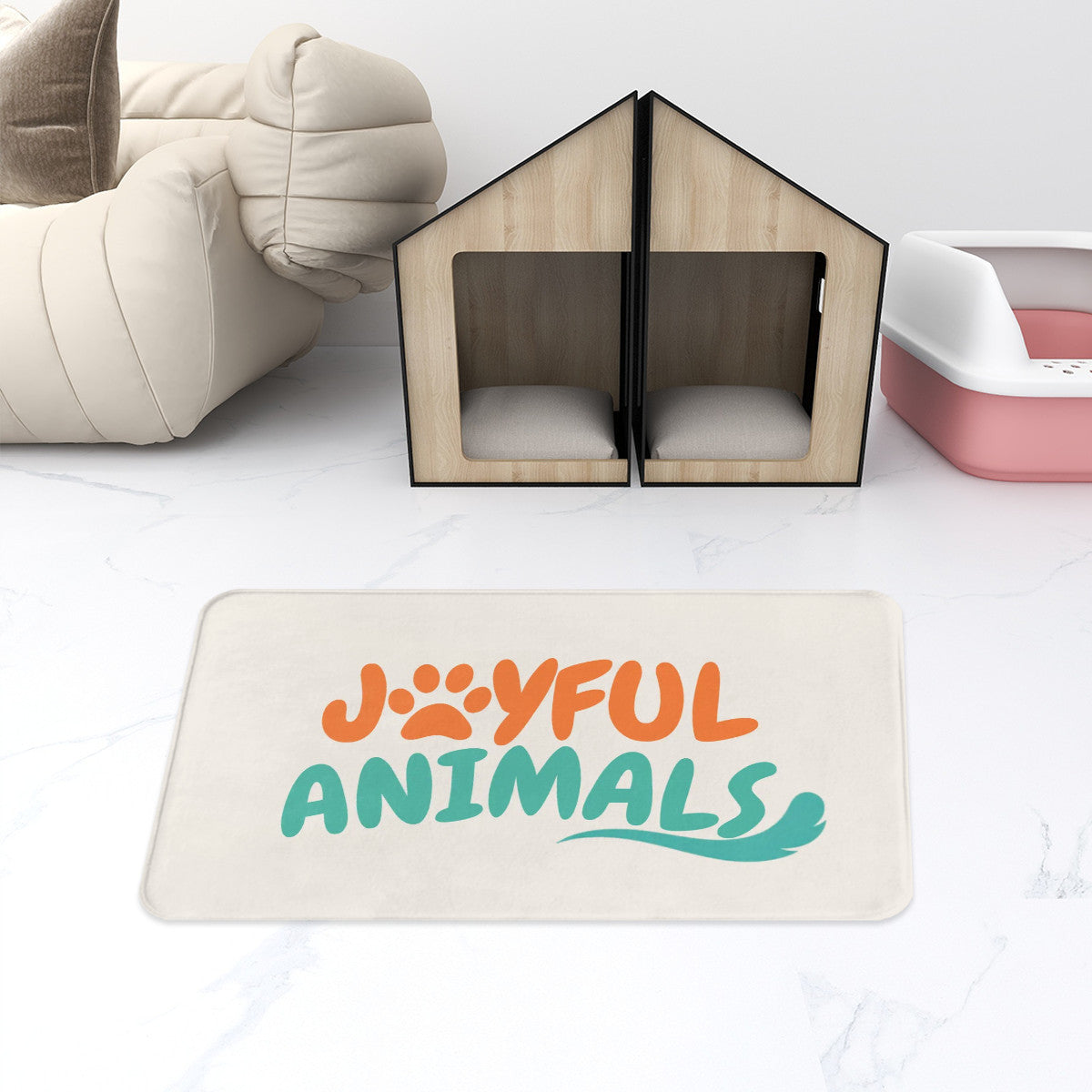 Pet Food Mat 31.5"x19.3"(80cmx49cm)