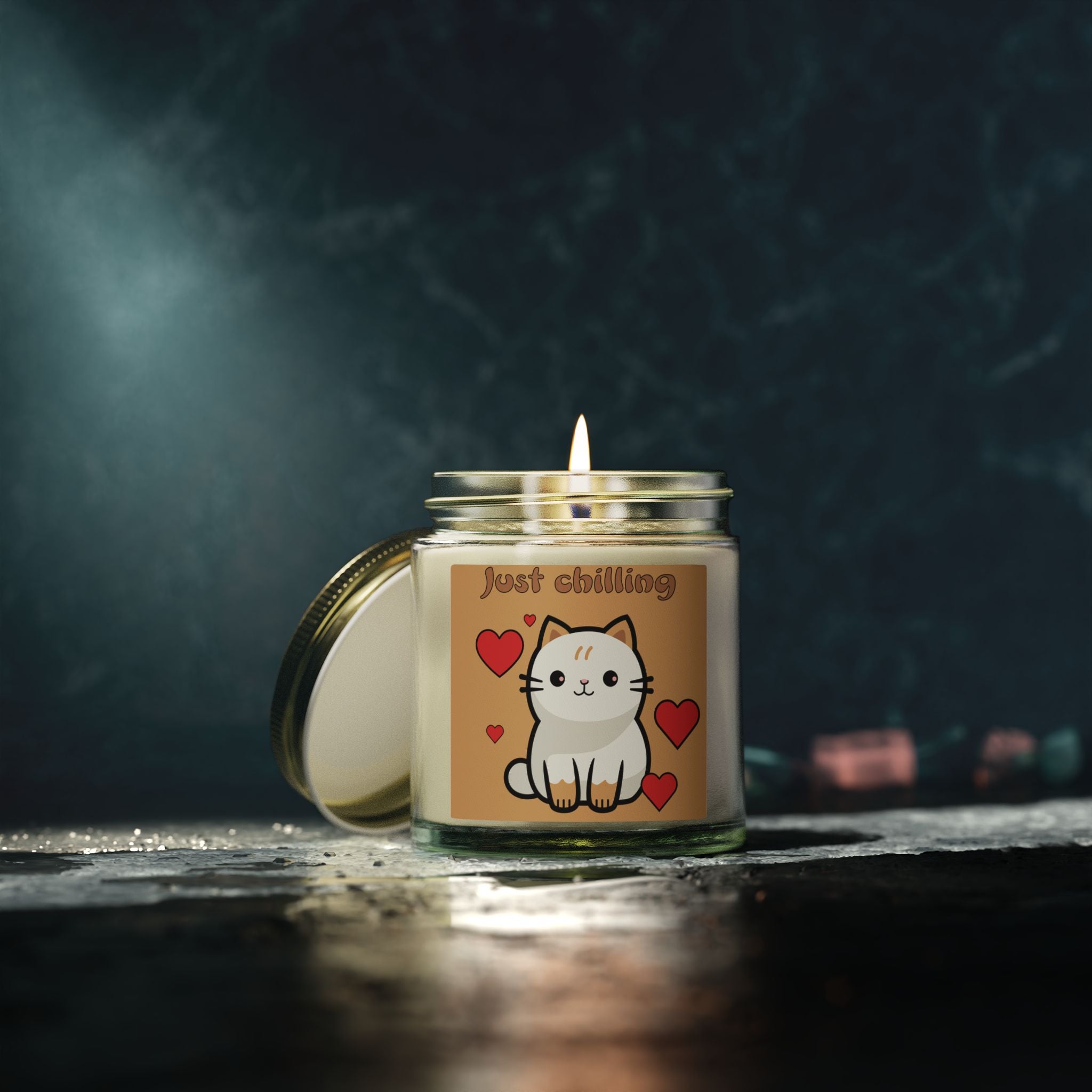 Just Chilling Cat Scented Candle