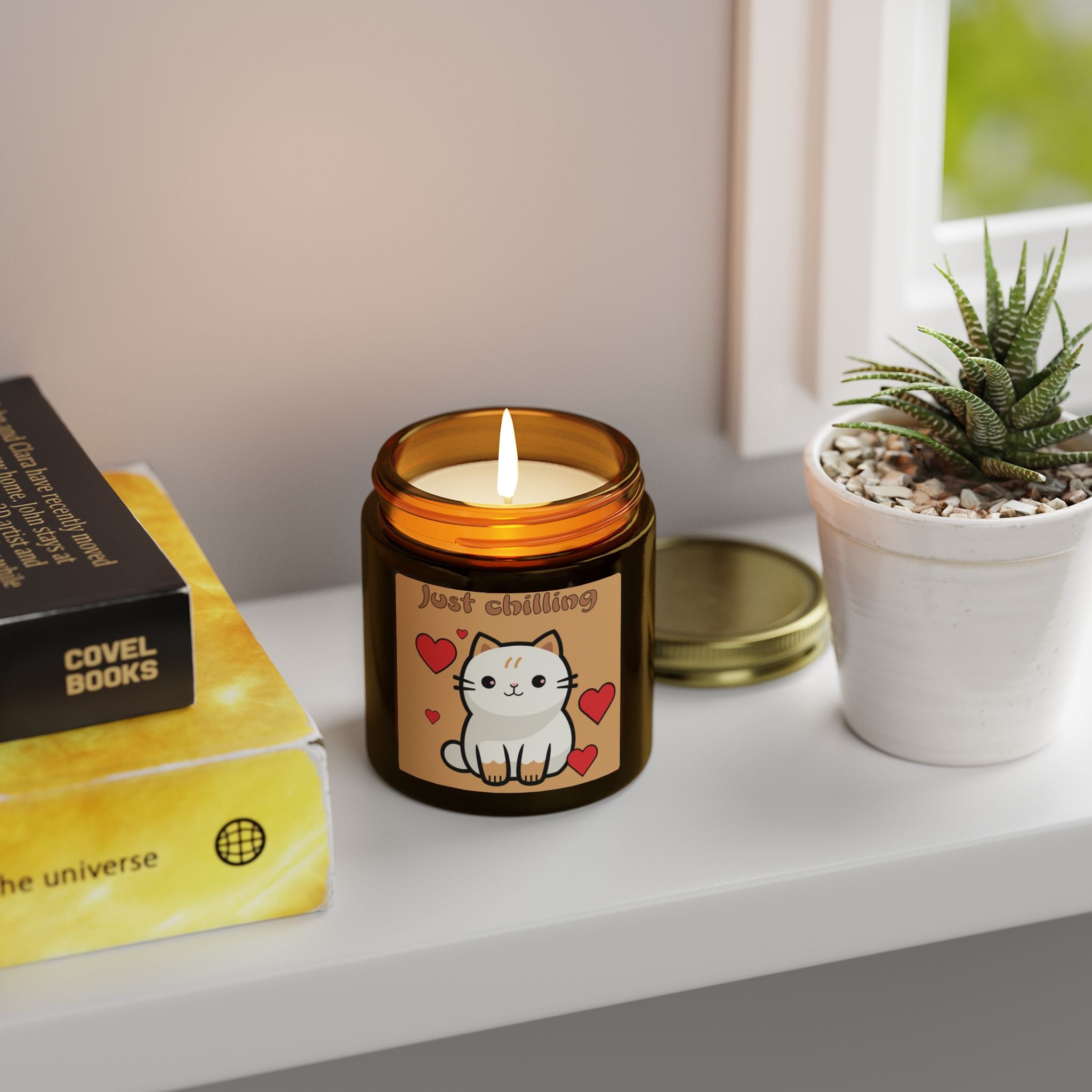 Just Chilling Cat Scented Candle