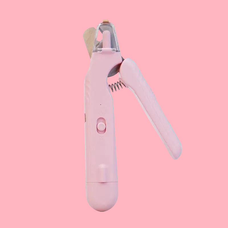 2 In 1 Pet Nail Clippers With Led Light