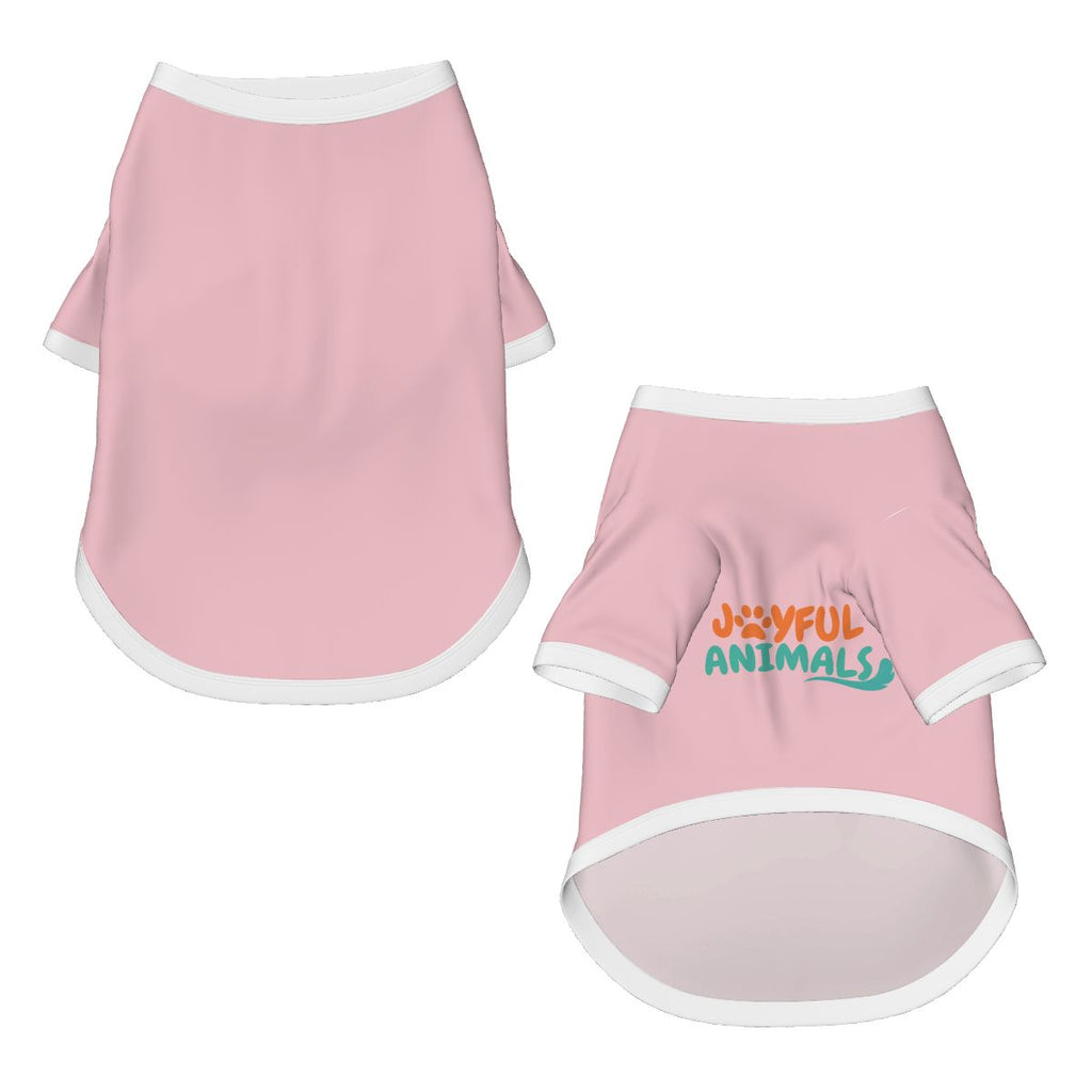 Pet Cotton T-shirt Pink